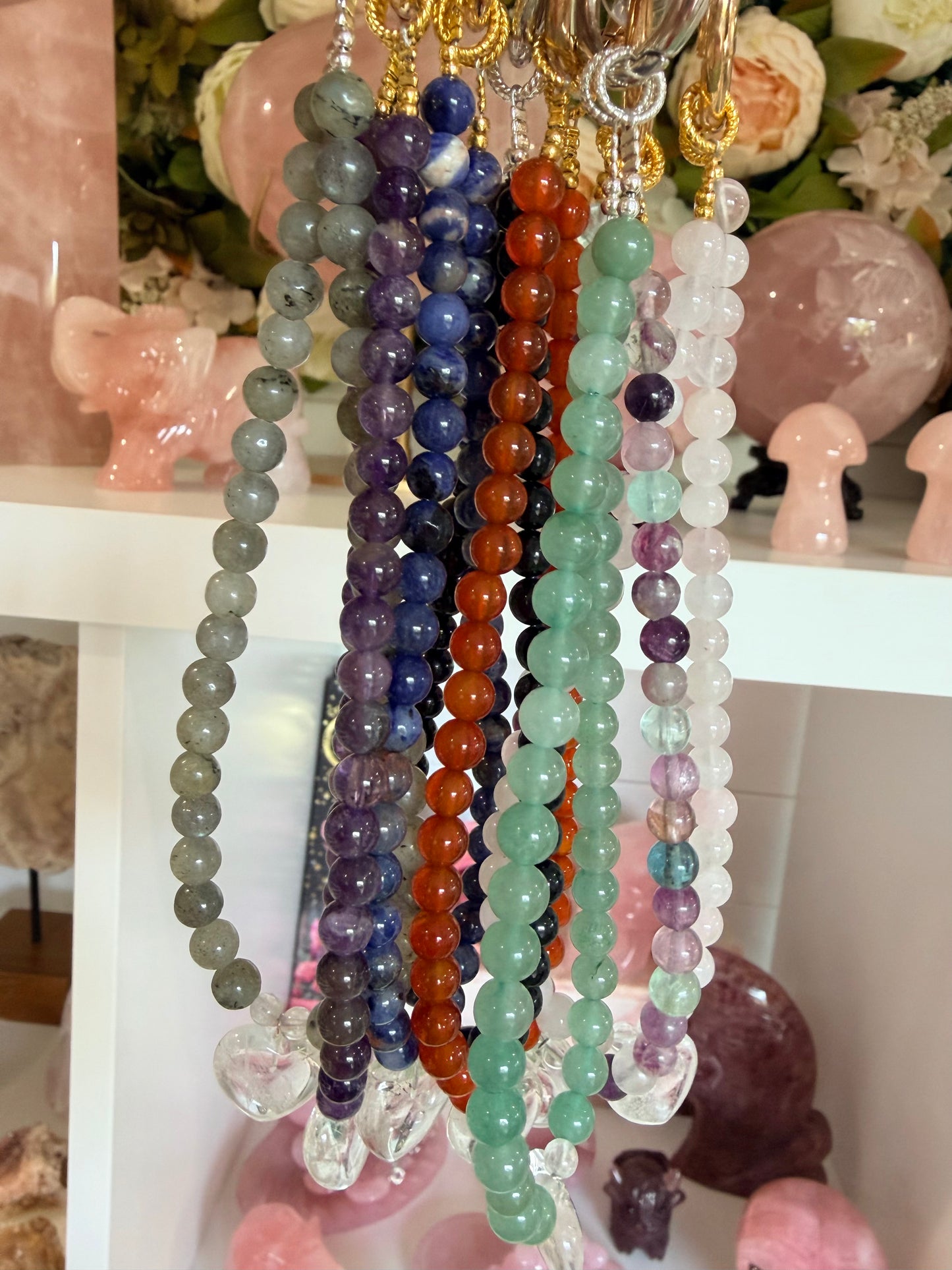CRYSTAL PHONE CHARMS,