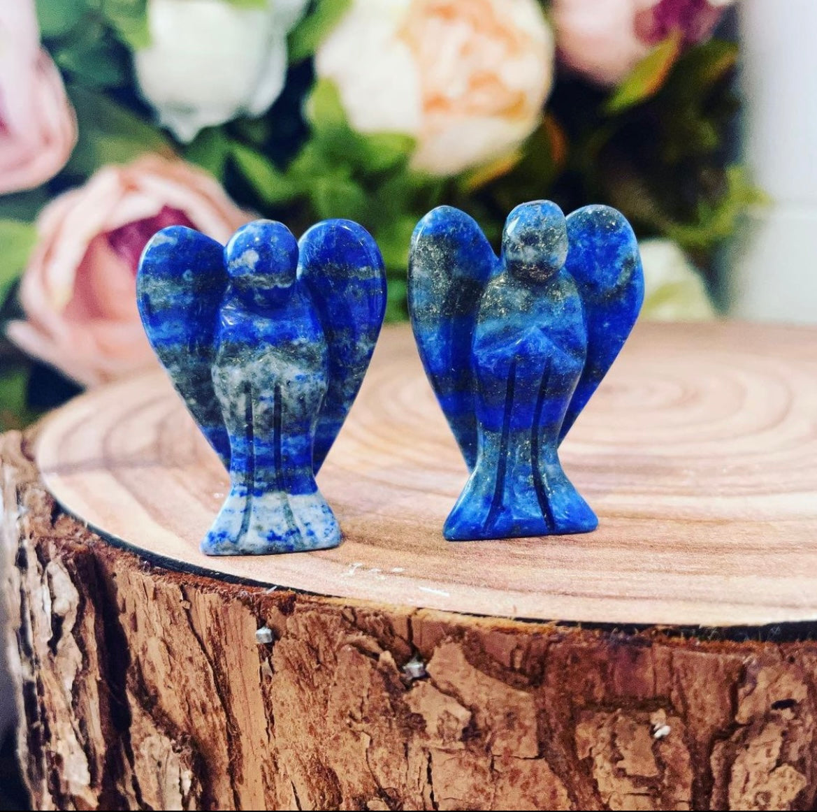 Lapis Lazuli Cute Pocket Angels