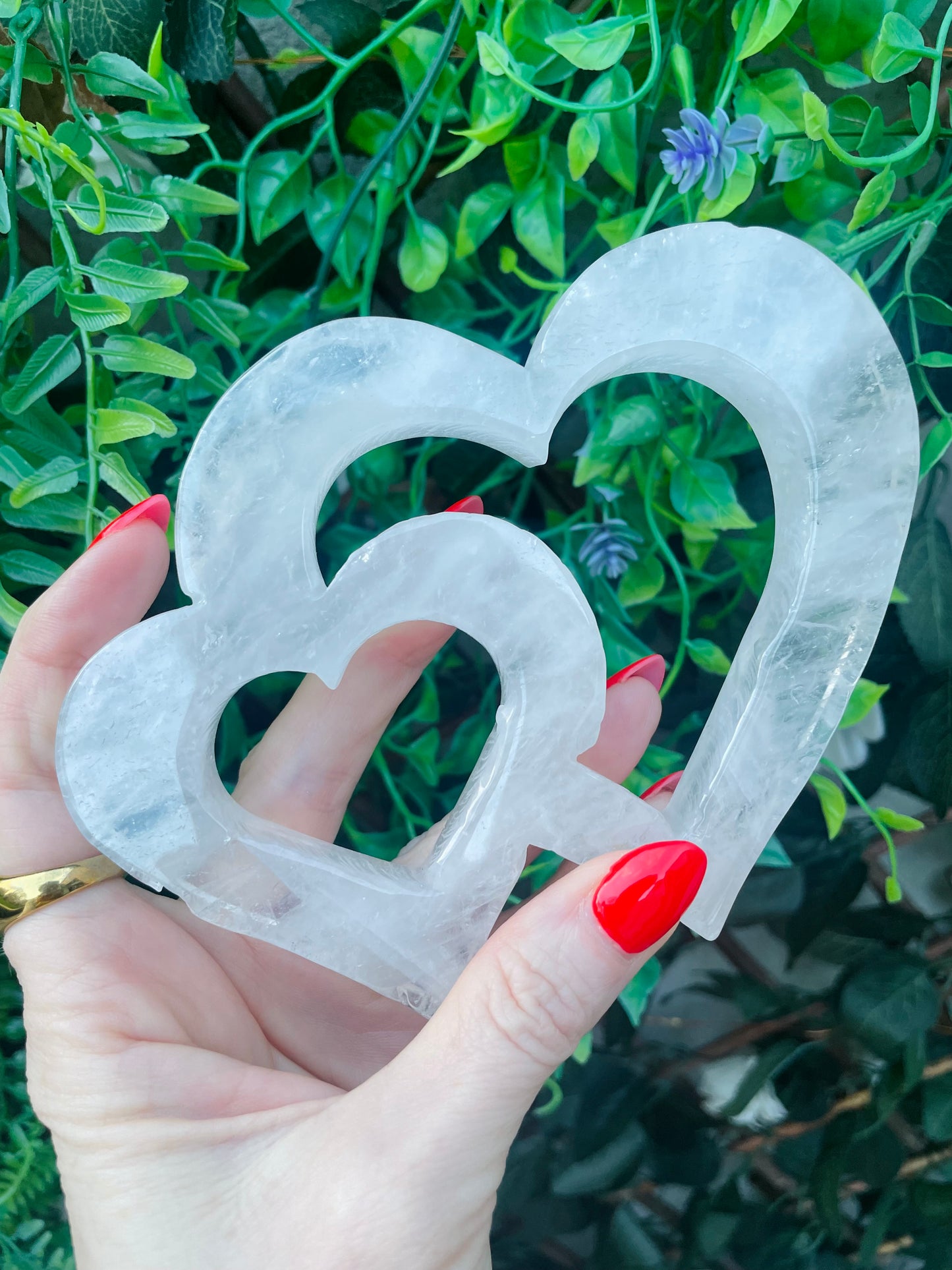 Quartz Heart, Clear Quartz, Clear Quartz Heart, Crystal Heart, Master Healer, Crown Chakra, Quartz Carving