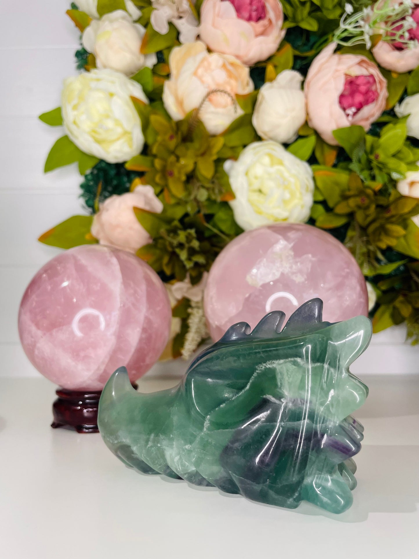 Fluorite Dragon Skull, Dragon Skull, Fluorite, Dragon Head, Dragon Carving, Crystal Dragon, Fluorite Crystal, Crystals for Stress, Anxiety Crystal, Skull Carving