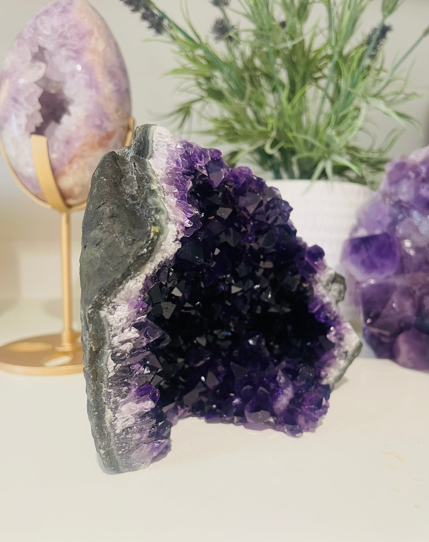 Amethyst Cluster, Amethyst Bed, Amethyst, Amethyst Statement Piece, Amethyst Crystal, Crystals for Calm, Amethyst Quartz, crystals for Home, Crystals for Transformation