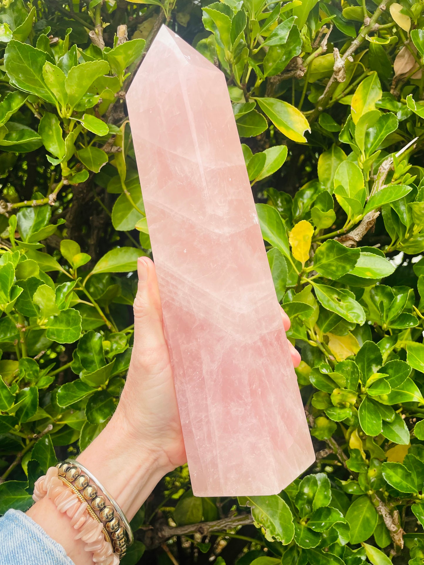 Rose Quartz Tower, Rose Quartz Point, Rose Quartz, Crystal for Love, Crystal for Healing, Heart Chakra Crystal, Crystal for Self Love