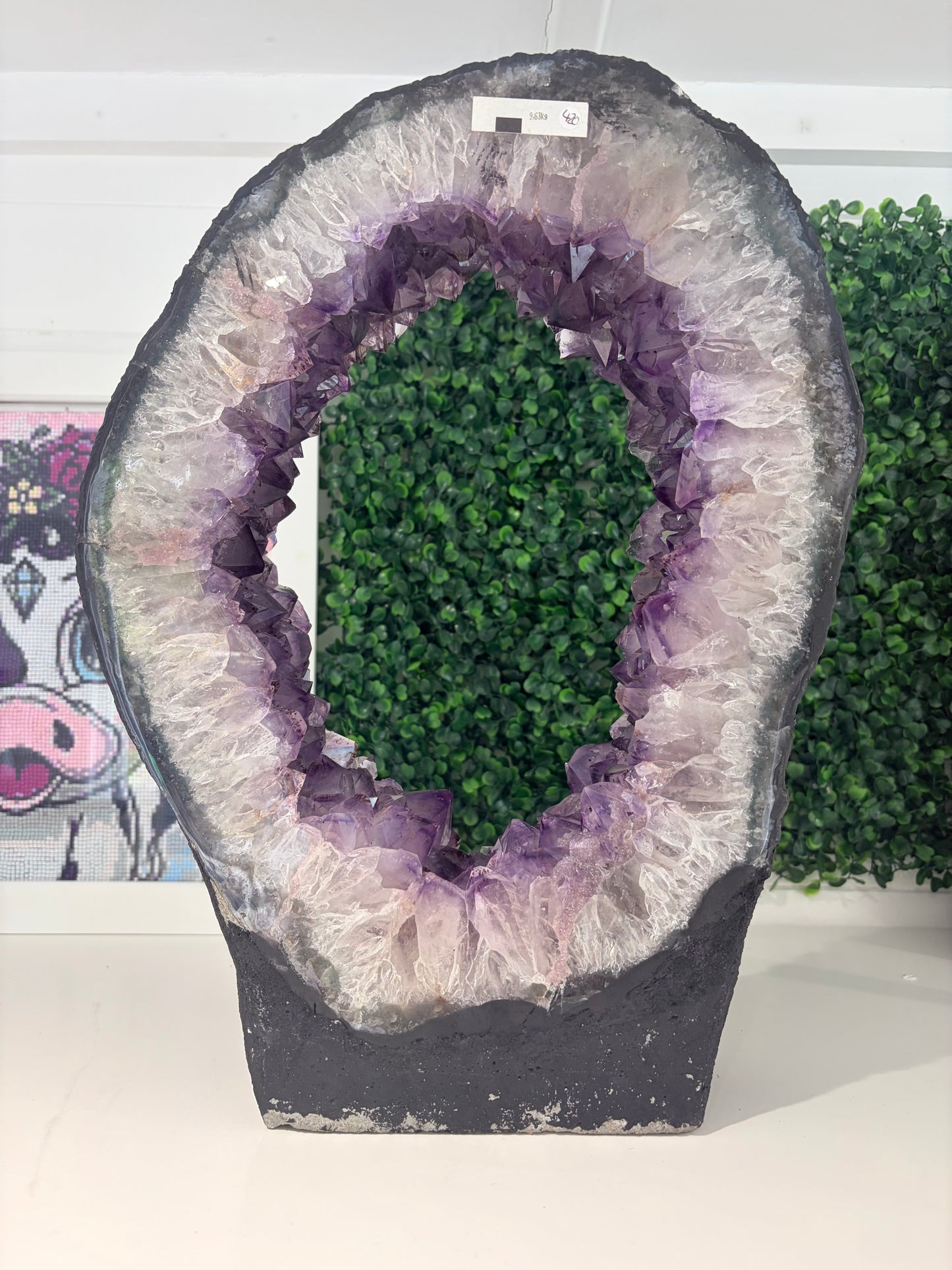 Amethyst Portal, Amethyst, Amethyst Statement Piece, Amethyst Slice, Amethyst Crystal,