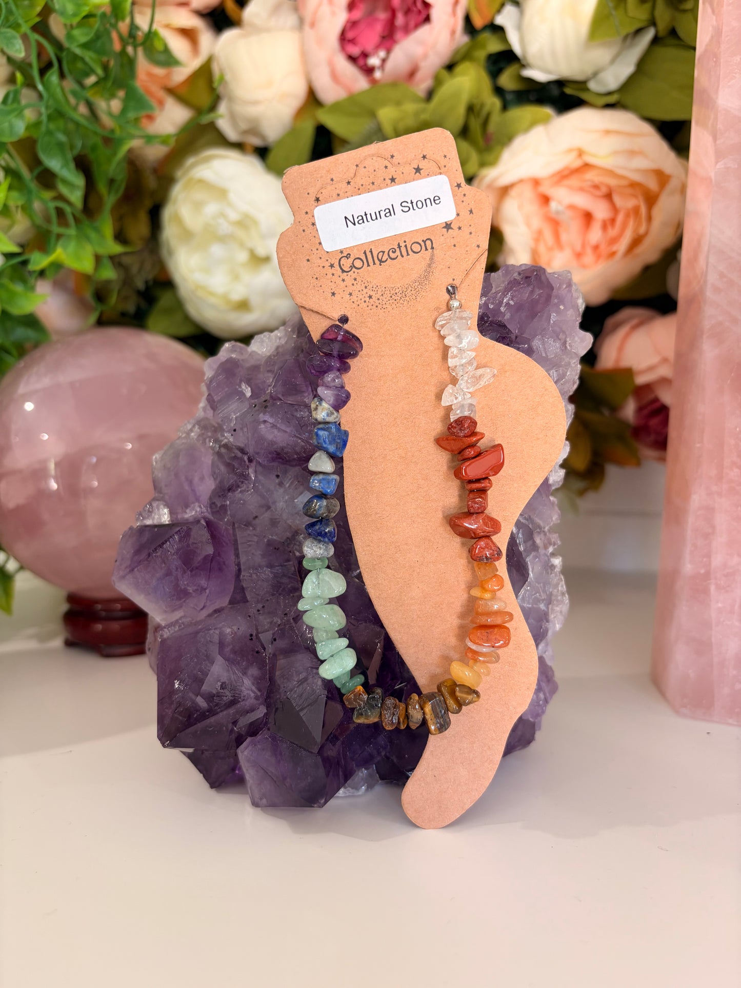 Anklets, Crystal Anklets, Crystals, Boho, Festival, Boho Jewellery, Fashion Jewellery, Chakra Healing