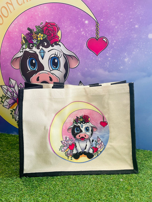 Dolly Jute Bags 🛍🐮💞