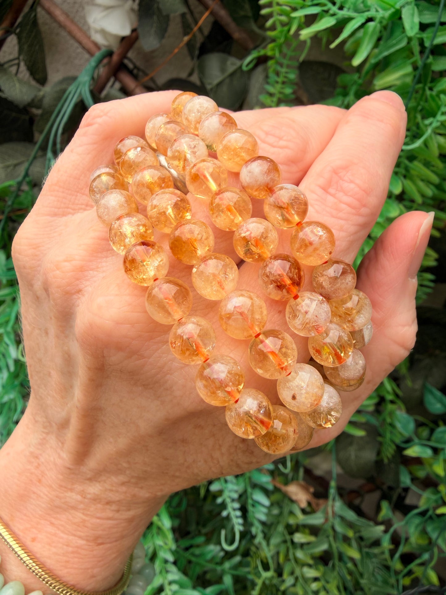 Citrine, Heat Treated Citrine| Citrine Bracelet| Crystal Bracelet