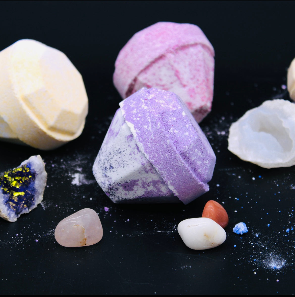 Gemstone Bath Bombs 🛁