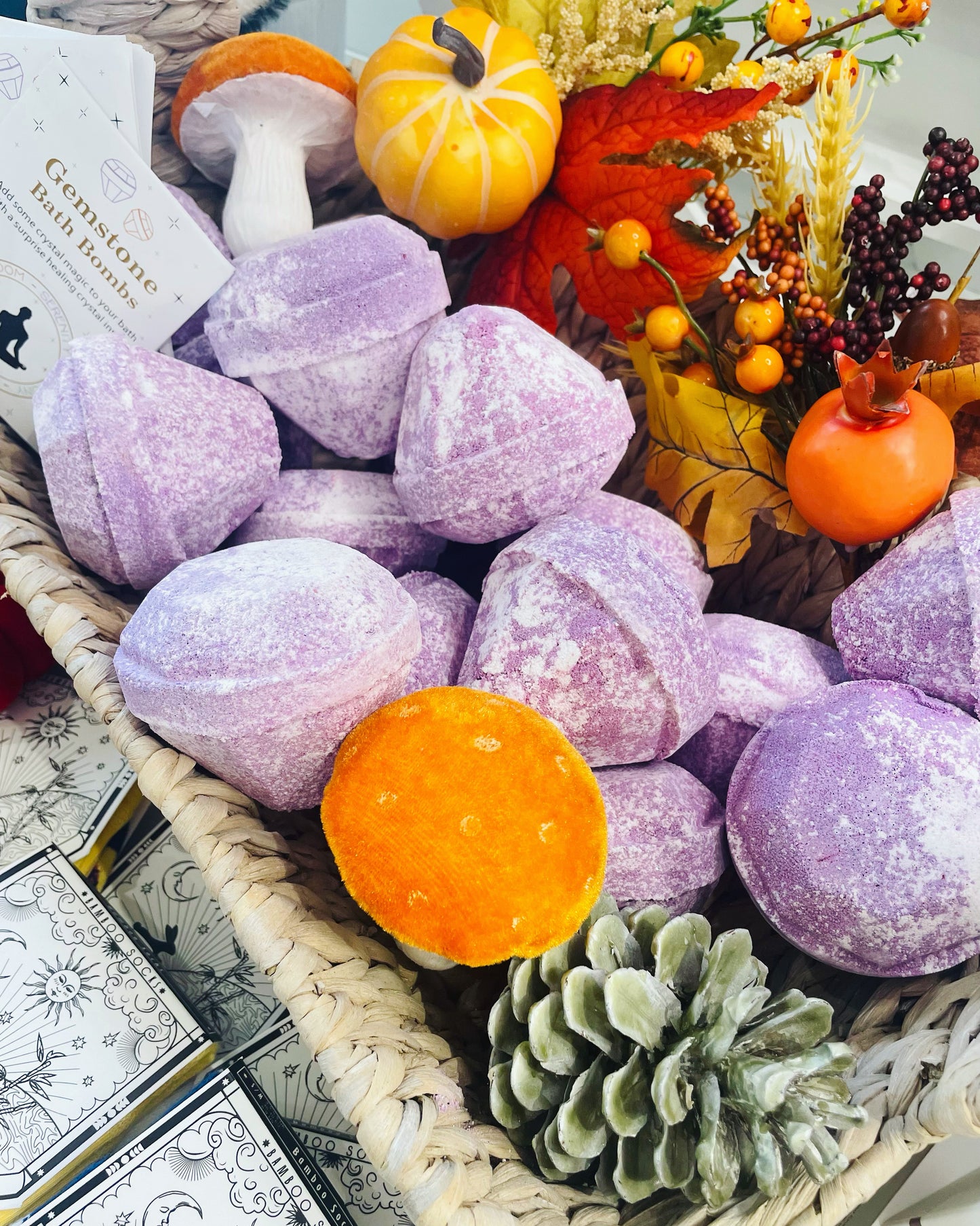 Gemstone Bath Bombs 🛁