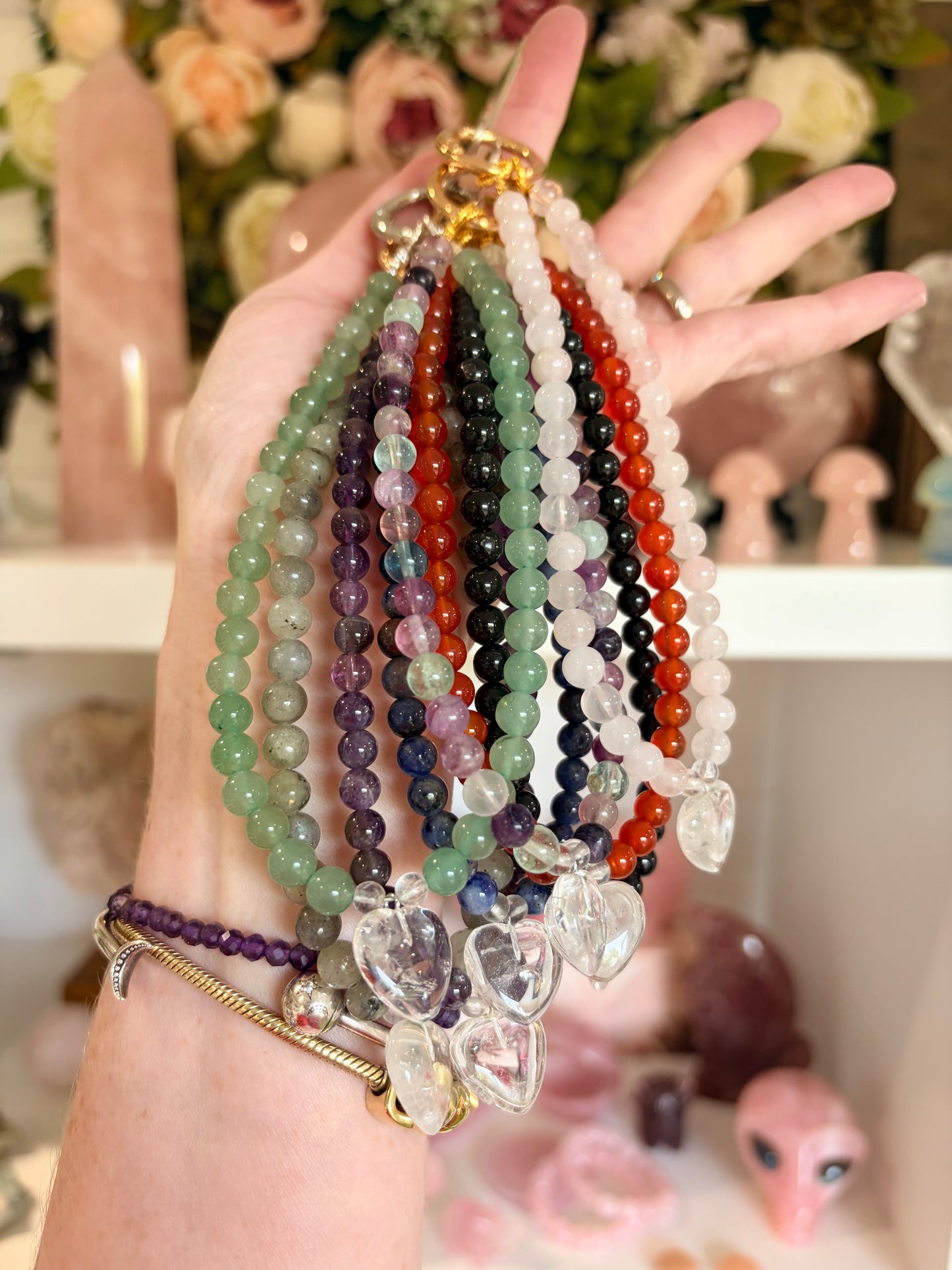 CRYSTAL PHONE CHARMS,