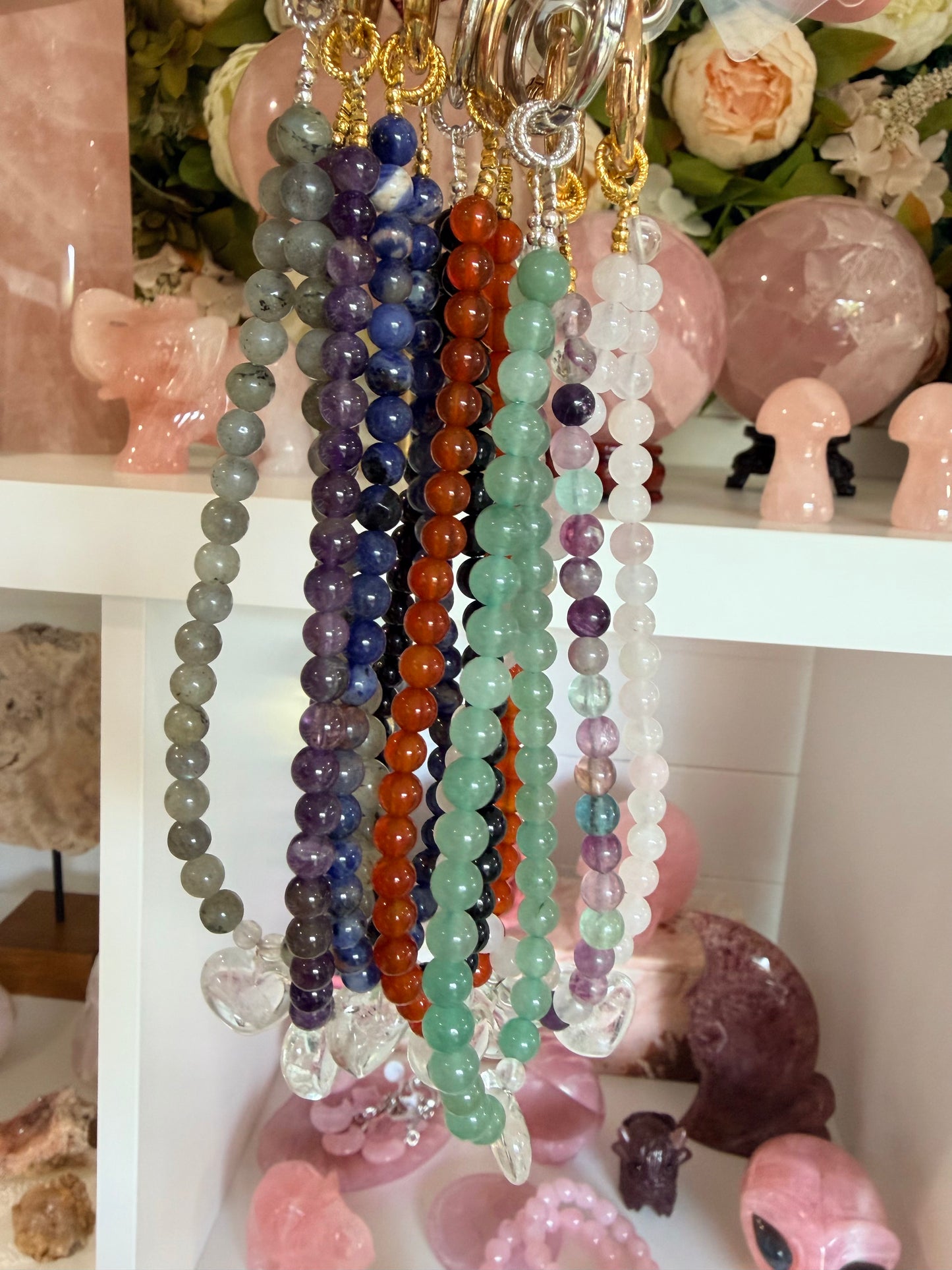 CRYSTAL PHONE CHARMS,