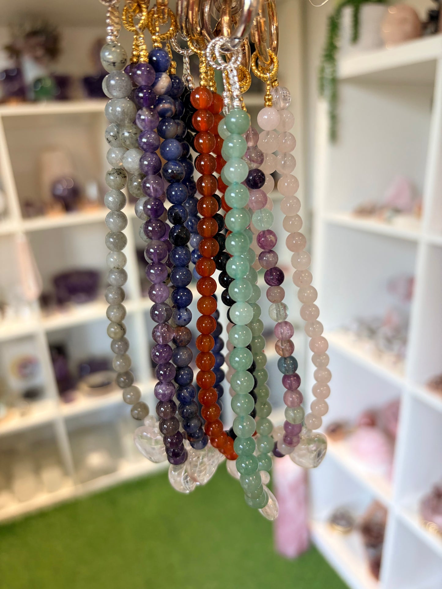 CRYSTAL PHONE CHARMS,