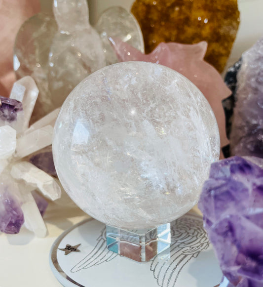 Clear Quartz Sphere