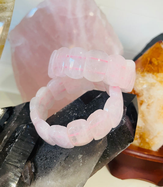 Rose Quartz Bangle